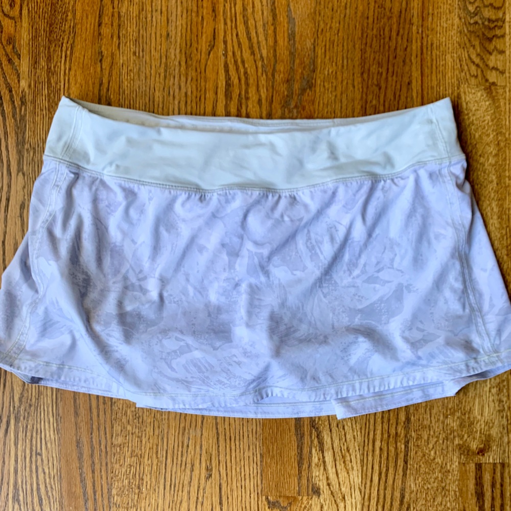Lululemon Athletica Pace Rival tennis skirt